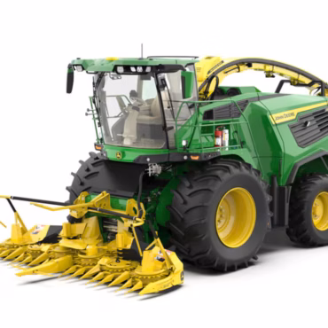 Forage harvester silage machine