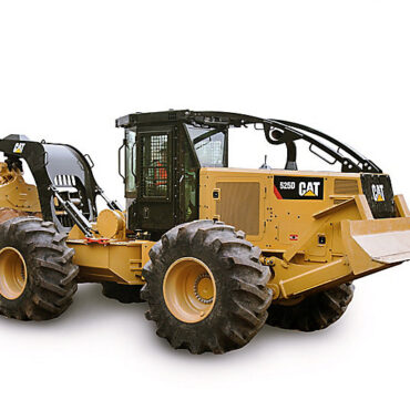 Forestry skidder for log extraction