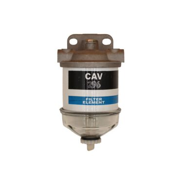 Fuel filter for agricultural tractor engine